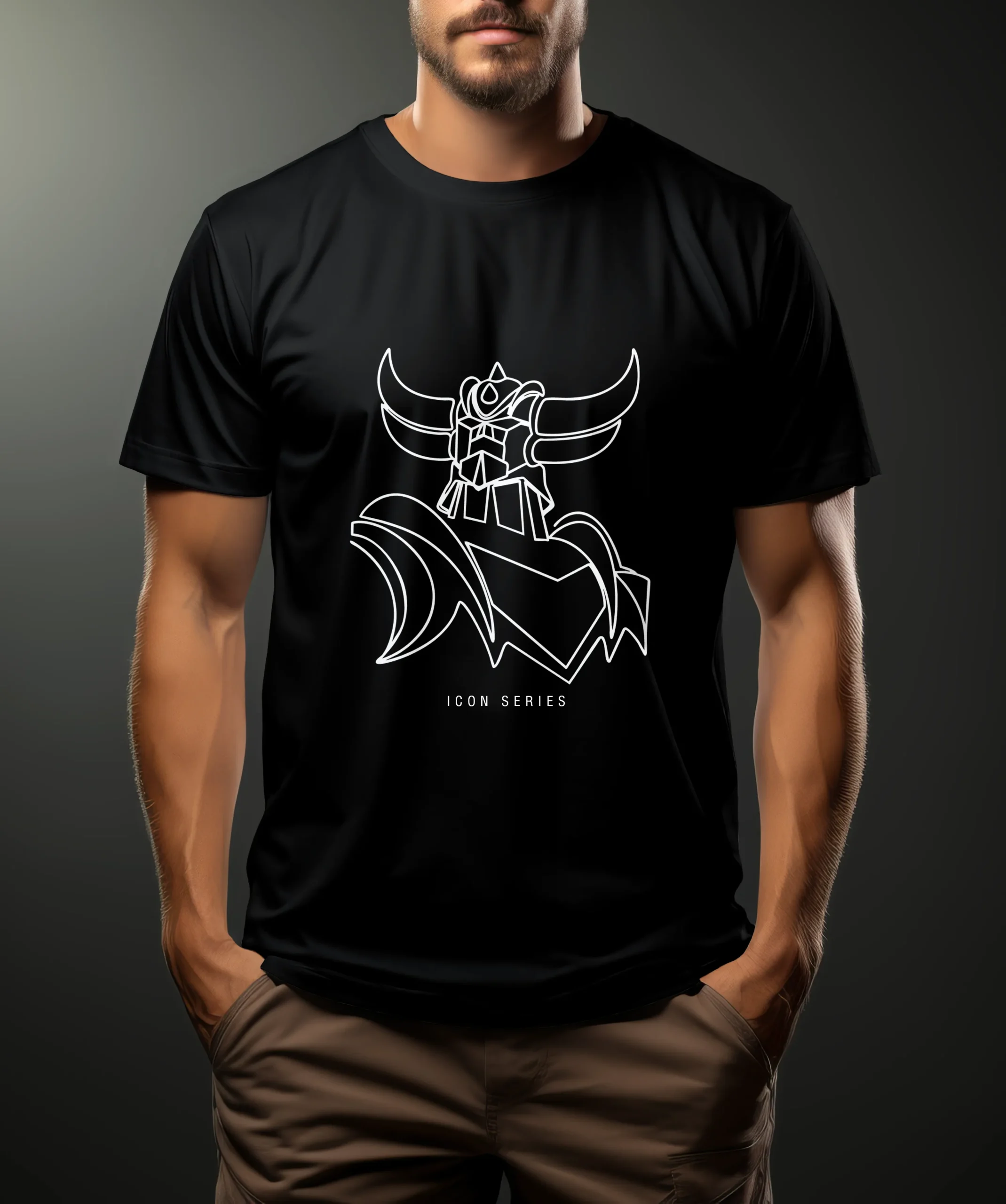 T-shirt "GOLDO" – Homme – 100% Coton épais